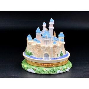Disneyland Castle Trinket Box hidden Tinker Bell – Disney Collectible Keepsake